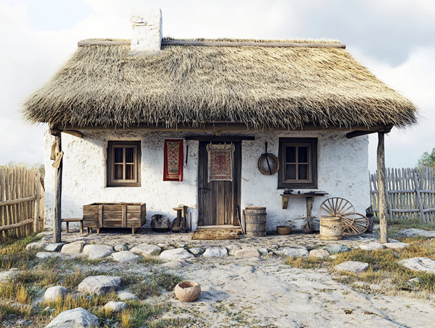 Казачья хата и уклад жизни (село Советское)