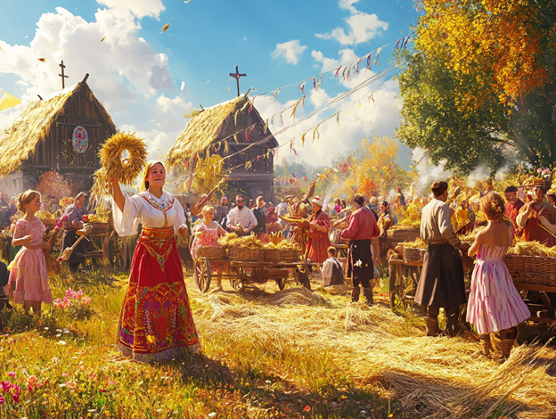 Праздник урожая и обряд «зажинок» (хутор Победа)