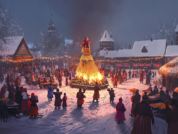 Масленица на Кубани (станица Ковалёвская)