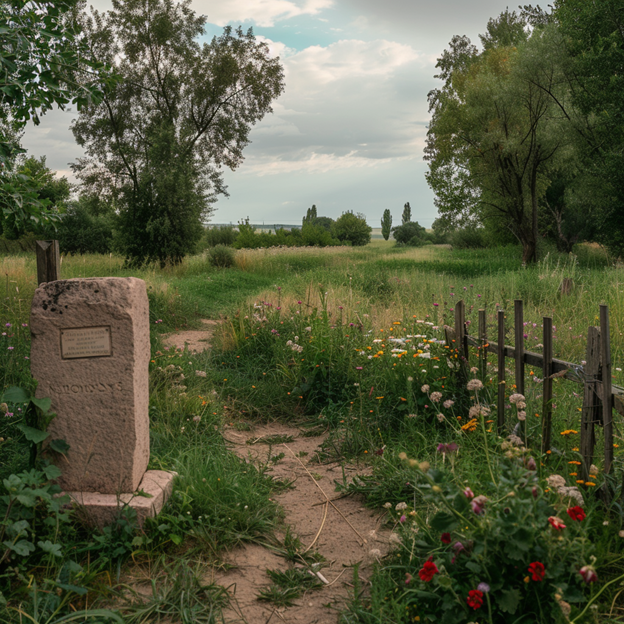 Захоронение жертв фашистского террора (село Ленина)