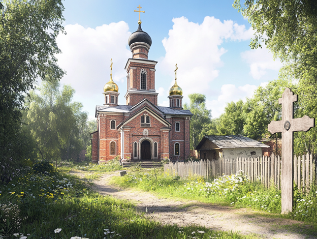 Место старого храма святого апостола и евангелиста Иоанна Богослова